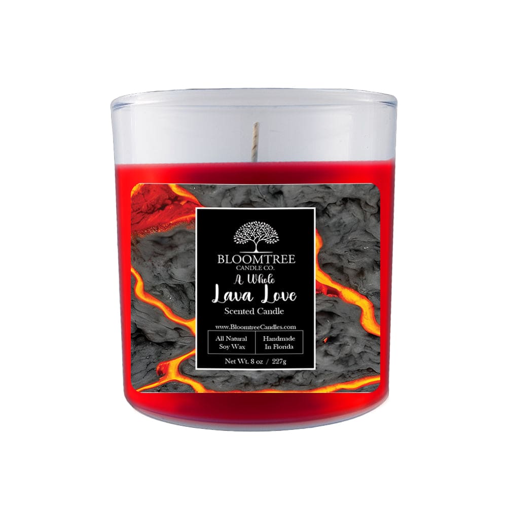 8oz. A Whole Lave Love Blood Orange Scented Candle