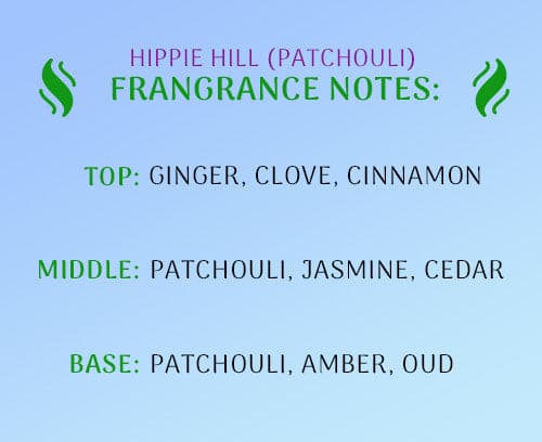 8oz. Hippie Hill Patchouli Scented Candle