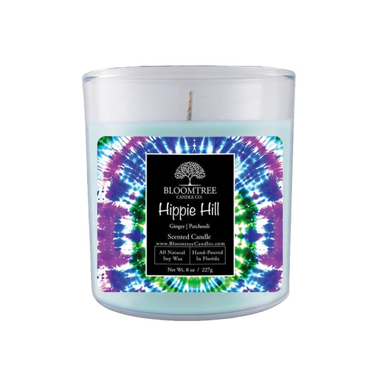 8oz. Hippie Hill Patchouli Scented Candle