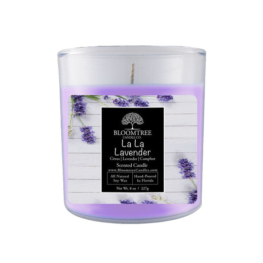 8oz. La La Lavender Scented Candle