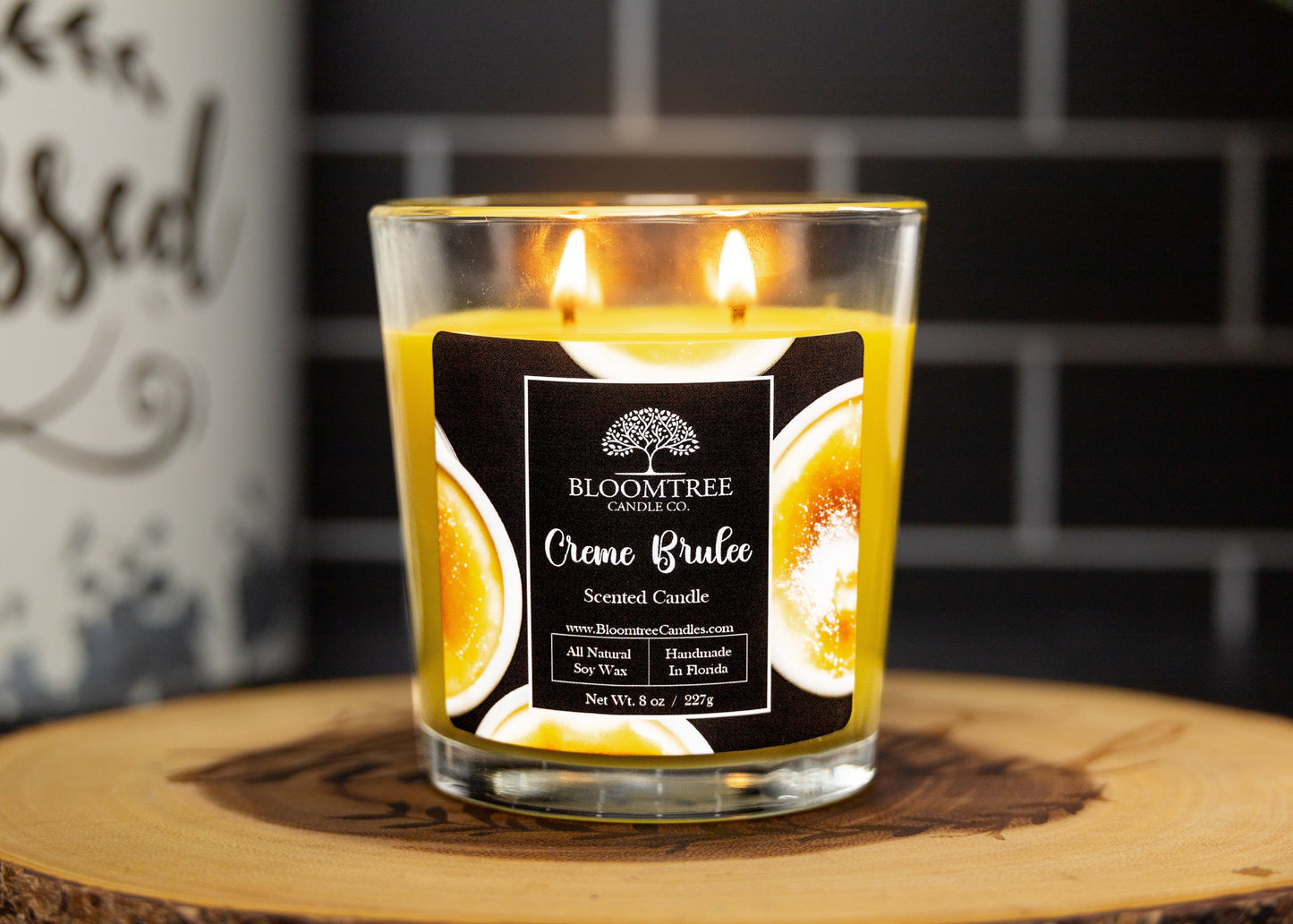 8oz. Crème Brûlée Scented Candle