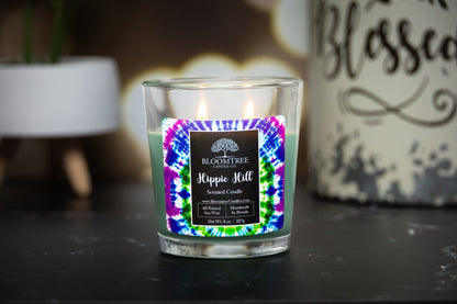 8oz. Hippie Hill Patchouli Scented Candle