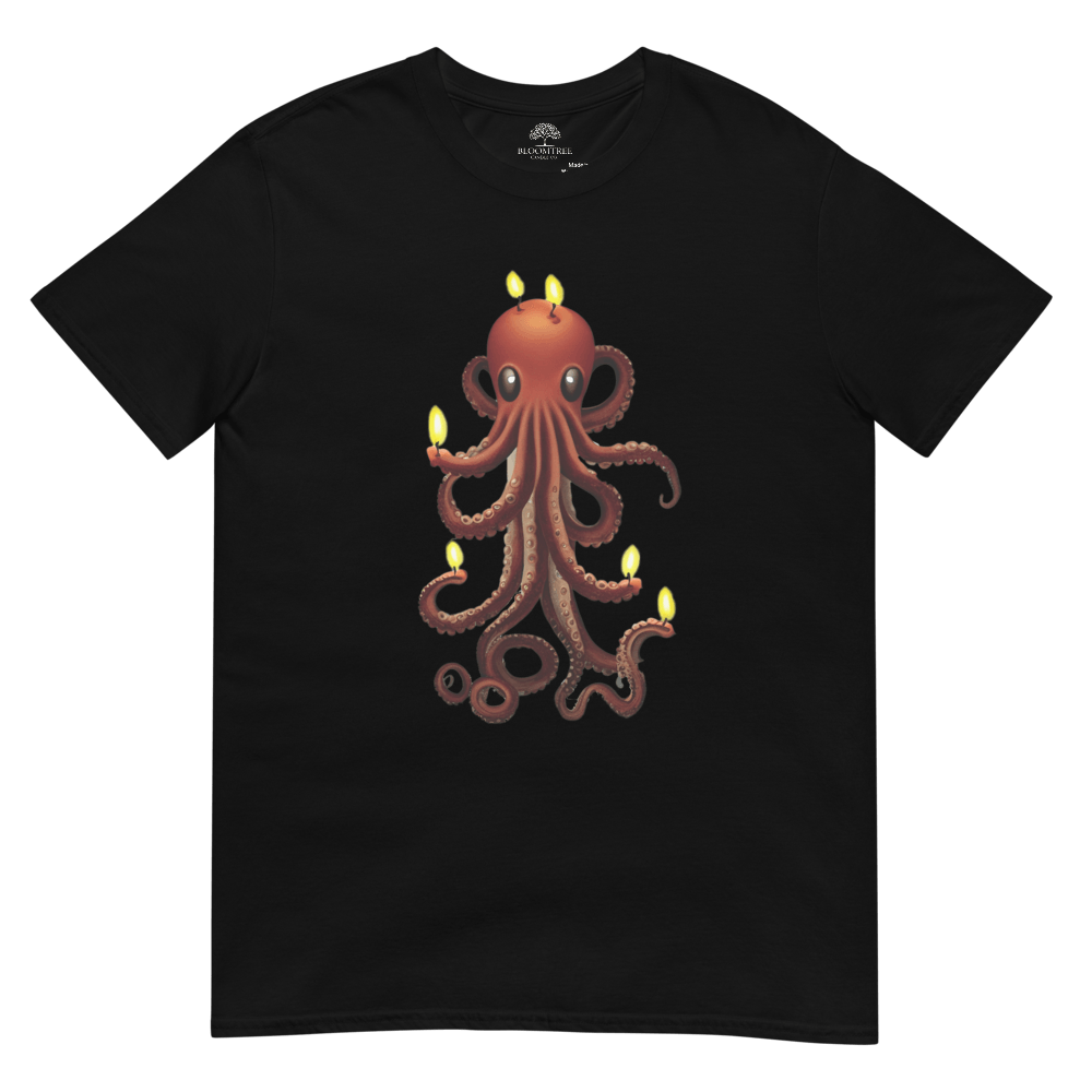 Bloomtree Candle Octopus Unisex T-Shirt