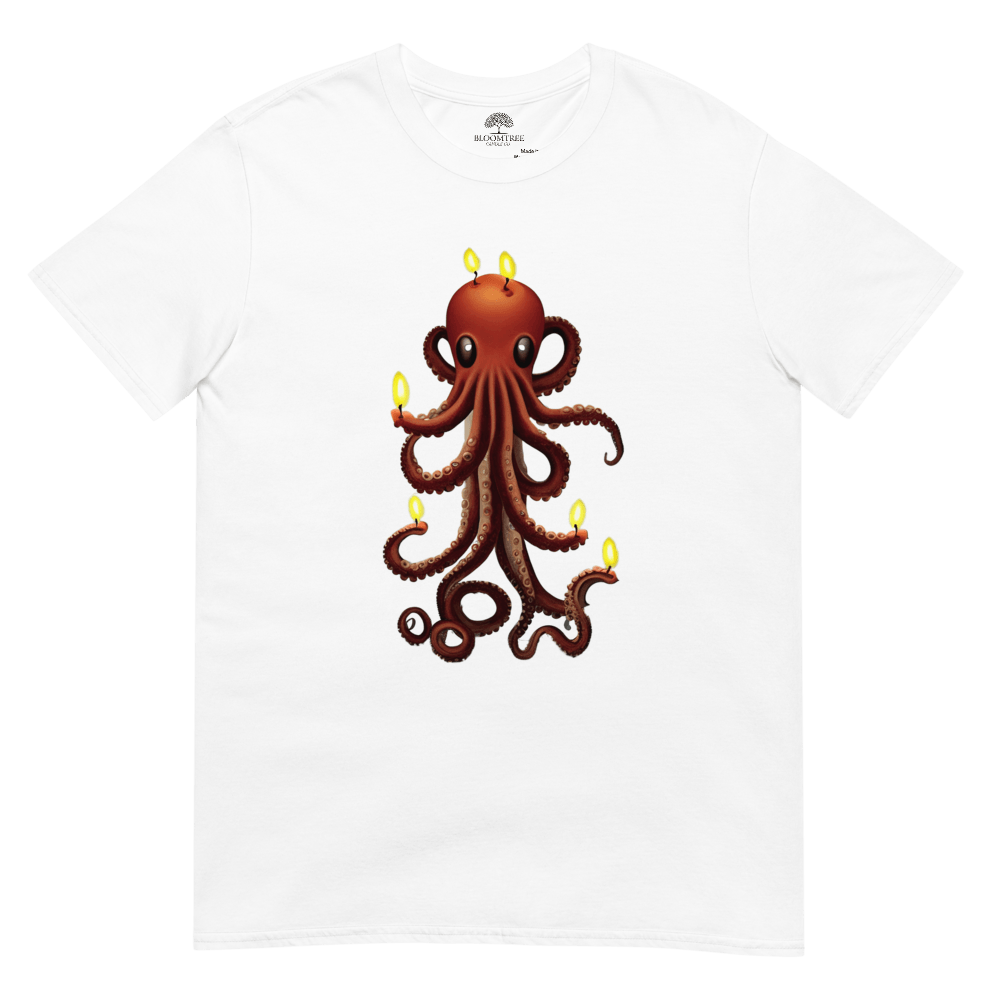 Bloomtree Candle Octopus Unisex T-Shirt